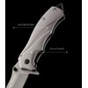 1 Pieces Folding Tool, Multi Tool with Cutting Function,Stainless Steel