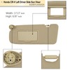 NHILES Driver Left Side Sun Visor Replacement Fits for Honda