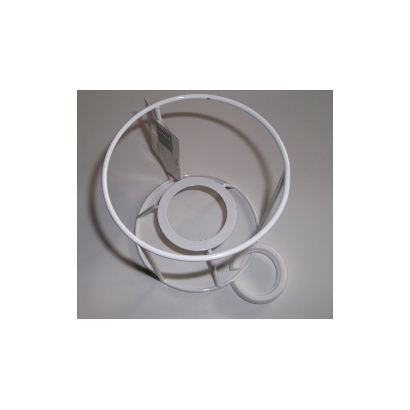 Lampshade Frame Round, für E14 & 27, weiß, Ø 10