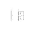 ABUS Angle Strike Plate WSB170 with Plastic Cover - For