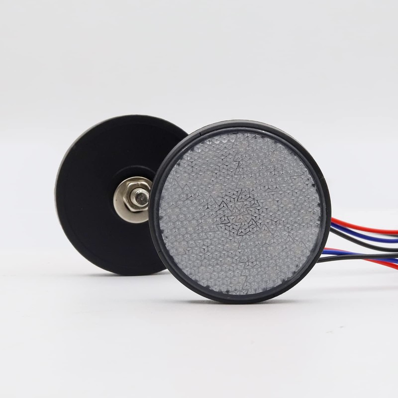 Aoling Reflector, Round, Red, Motorcycle, Car, Truck, Tractor, Bicycle, Universal,