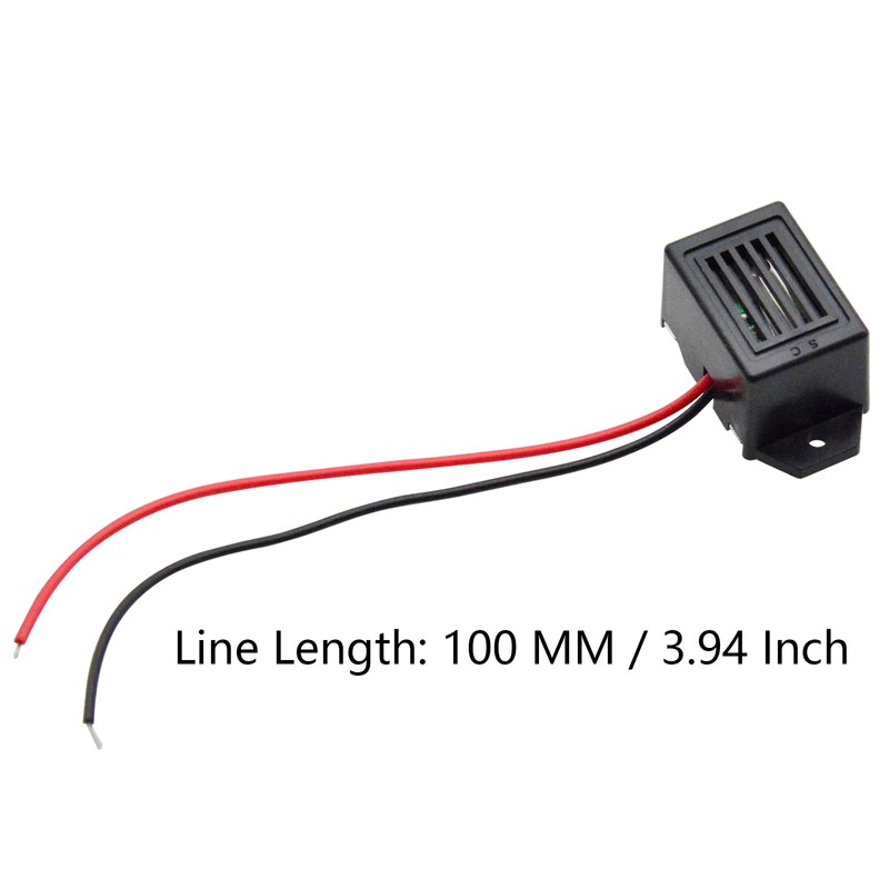 SYCZIOHU 23 X 15 MM 12V Electronic Buzzer Alarm with