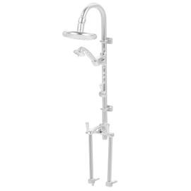 Dollhouse Shower Shower Room Model Miniature Bathroom Furniture Miniature Shower Room Prop Miniature Shower Room Decor Bathroom Pretend Play Toy Dollhouse House