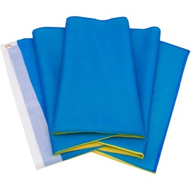 Generico Unisex - Adult Ukraine Flag 90 x 150 cm Yellow Blue One Size