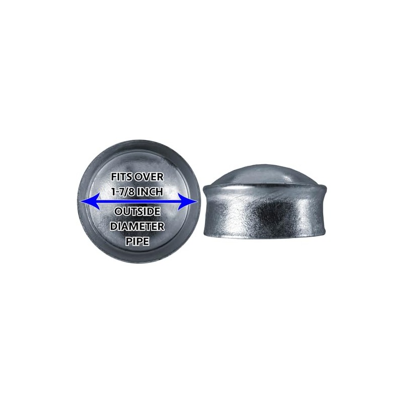 1-7/8" Chain Link Fence Post Cap - Use for 1-7/8"