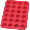 Mrs. Anderson's Baking Silicone 24 Cup Mini Muffin Pan Non