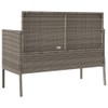Benicabaly Cozy Patio Bench with Cushions for Relaxing Outdoor Moments,