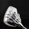 Unbranded Chrome Skull Rear View Mirrors for Honda Shadow VT