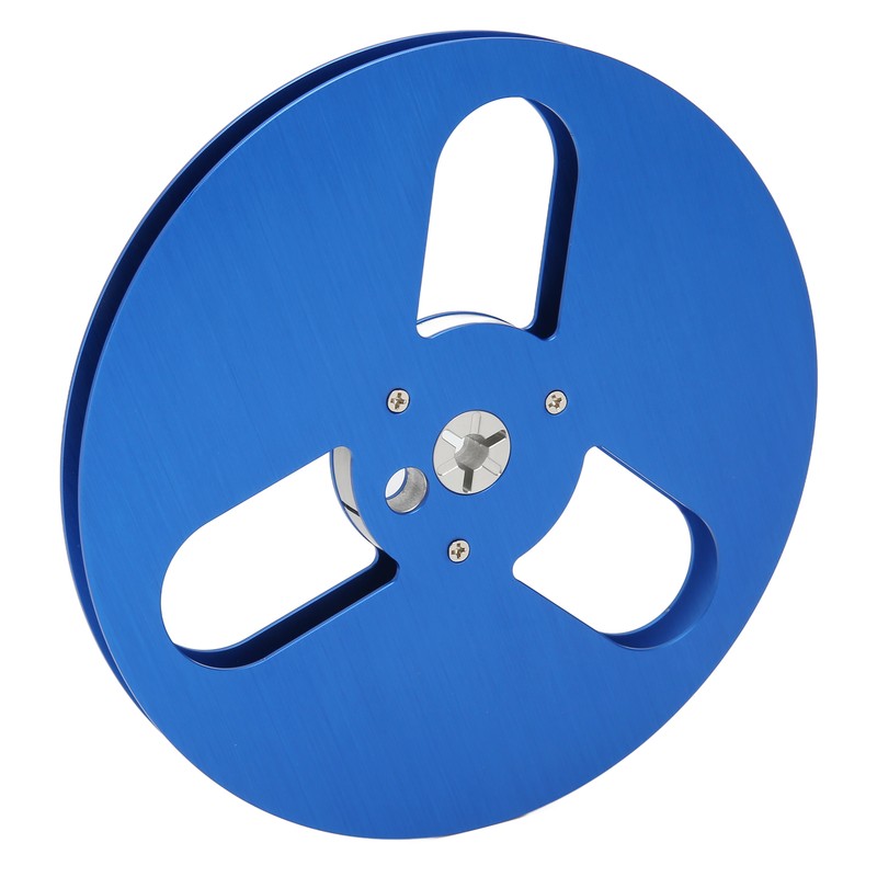 1/4 7 Inch Empty Reel 3 Hole Aluminum Alloy Opening
