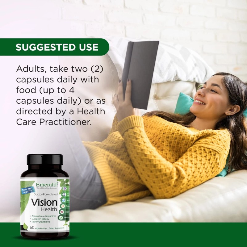 EMERALD LABS Vision Health - Premium Eye Health Supplement with