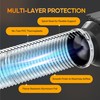 HealSmart 4" 16 Ft Aluminum Ducting Flexible, Heavy-Duty Four-Layer Protection
