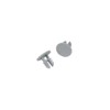 CLOSETMAID 7563800 Hang Bar Endcap (2 Pack)