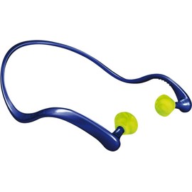 Moldex 681001 SNR27 Waveband 1K Banded Earplug,Blue, Green