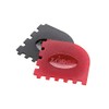 Lodge SCRAPERGPK Durable Grill Pan Scrapers, Red and Black, 2-Pack