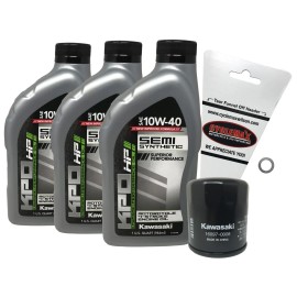 Kawasaki Cyclemax 2006-2022 Genuine Kawasaki Ninja 650 OEM Oil Change Kit