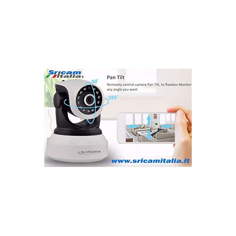 Sricam Italia SP017-S IP Camera HD Security Camera 3MP Wireless