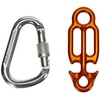 Climbing Technology Grove Discensore Insurer Kit Multi-Hook Clasp, Orange