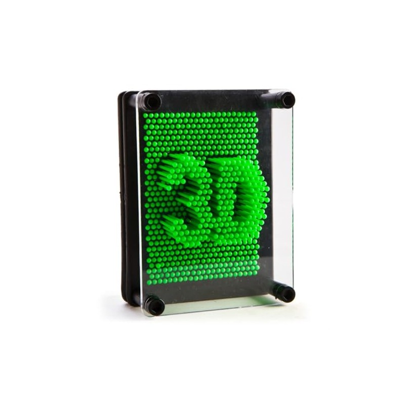 MDI Australia Green Neon Pin Art, Black/Green