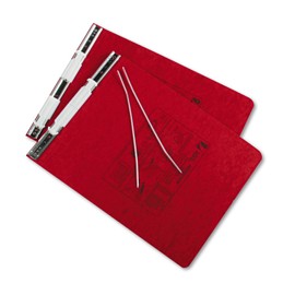 Acco 54119 Presstex Hanging Data Binder, 9-1/2 x 11, 6-Inch Cap, Bright Red, 1/EA
