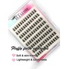 Self Adhesive Eyelashes Wispy Faux Mink False Lashes Natural Look