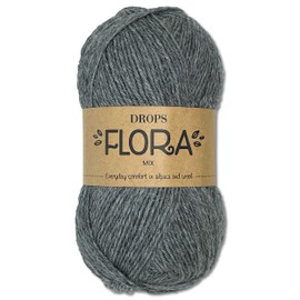 Frida's Wollhaus Drops Flora Mix 9 Colours (Mix 04 | Medium Grey)