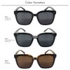 FashionBerry 99% UV Protection Lenses, Wellington-Shaped Sunglasses, Square, Oversize, Gentle