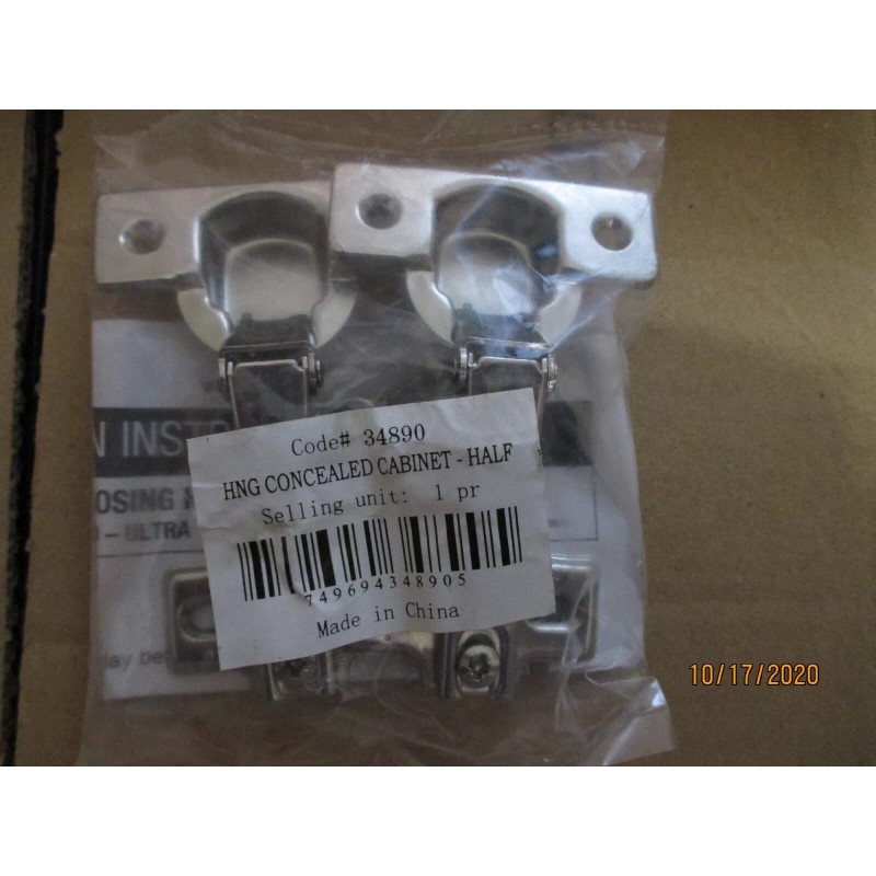 TOUCH 105 Degree SOFT Close Cabinet Door Hinge Concealed Euro