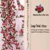 Drakrlove Corona De Rosas Artificiales Para Decoración De Boda, 5