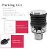 Single Dose Hopper with Bellow Upgrade Capacity 90g/3.17oz Clear Single