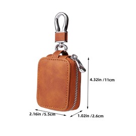 TEHAUX Earphone Case with Keychain Buckle Portable Earbud Protector Compatible with Airpods Pro Lightweight and Compact Design for Travel Use Practical Earbud Holder