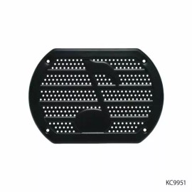 KNS BLACK SPEAKER COVER MUSIC NOTE SPEAKER COVER 1950'S  1960'S 1970'S CARS 1 PR