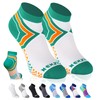 NEWZILL Low Cut Compression Socks - Unisex Running Socks with
