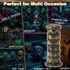 iFCOW Würfelkreisel 7 in 1 Metall Roulette Würfel Spinner D4