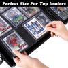 Azamou Toploader Binder for Trading Cards, Hard Cases, Holds 216