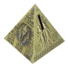 Egyptian Pyramid Model Green Bronze Large Retro Classic Exquisite Decorative