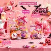 30 Pack PVC Halloween Goodie Bags,Clear Treat Bags with Tags