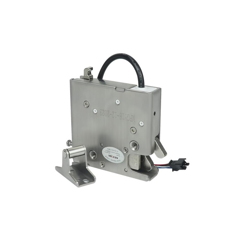 Electronic Rotary Push-to-Close Latch, Auto Lock, with Latch Status Microswitch,