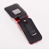 Fitted Leather Case for GreatCall Lively Flip (Model: 4053S), Jitterbug