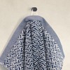 Möve Brooklyn Hand Towels Herringbone Nature/Deep Sea 042 Hand Towel