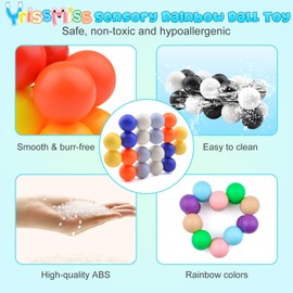 4PCS Autism Sensory Toys for Autistic Children,Quiet Fidget Toys for Adults Kids, Stocking Stuffers for Kids Boys,Autism Toys for Toddlers 3-4,Kids Travel Toys for Kids Ages 3-5 Gift(E)