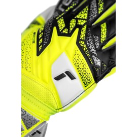 Reusch Attrakt Grip Junior griffige Torwarthandschuhe Fußballhandschuhe für Kinder und Jugendliche für Jungen Mädchen geeignet für alle Wetterbedingungen und Spielfeldoberflächen