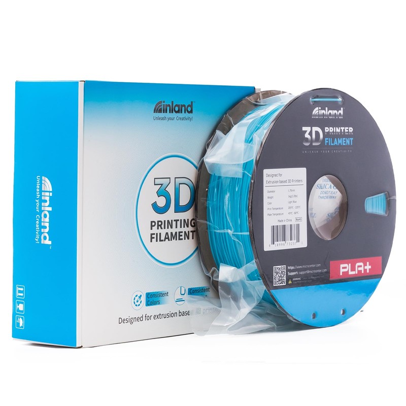 INLAND Micro Center PLA+ 3D Printing Filament 1.75mm - PLA
