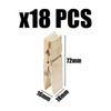 18 Wooden Clips, Home Accessories, Multi-Function Clips, Food Bag Sealing