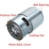 775 High Power DC Motor, DC 12V-24V 12000 RPM Large