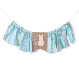 Banner de la silla de Some Bunny is One - Conejito de 1er cumpleaños, conejito de 1er cumpleaños, decoración de cumpleaños de Pascua/primavera, silla alta de primer cumpleaños, conejito 1er foto Prop