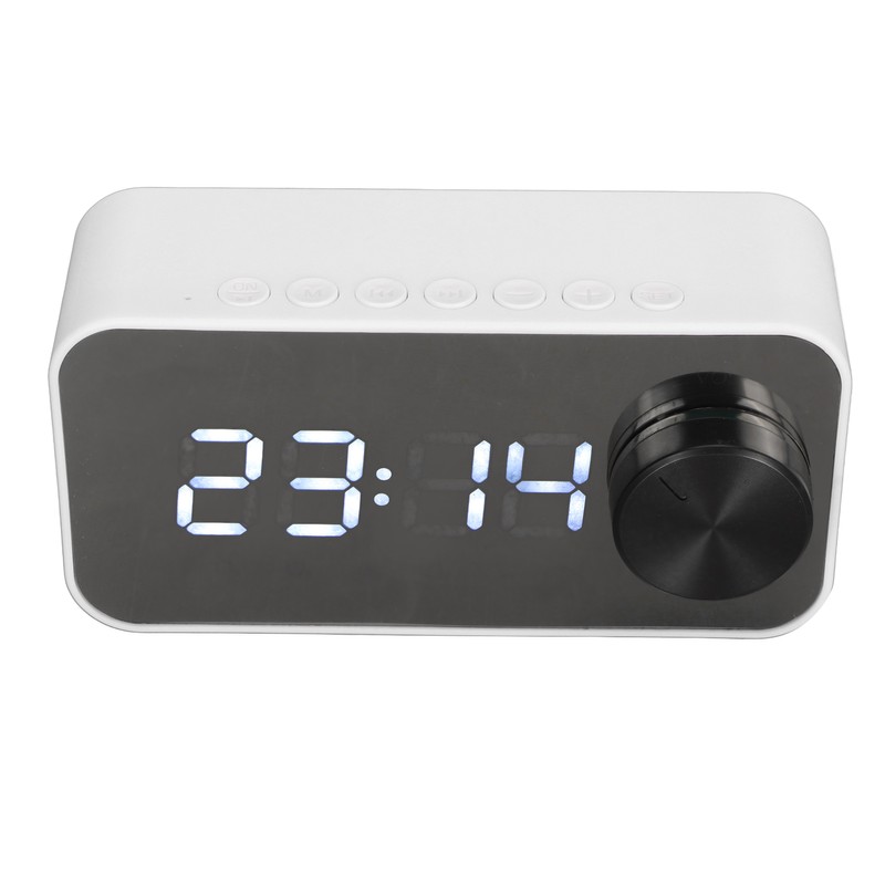 Wireless Bluetooth Speaker Multifunction Noise Cancelling Temperature Display Voice Broadcast