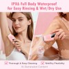 Bikini Trimmer Women, Dual Head Electric Razor for Women, IPX6