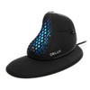 DELUX Seeker Wired Ergonomic Vertical Mouse with Thumb Wheel, 6