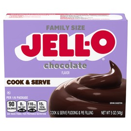 JELLO Chcoclate Pie Filling Mix (5oz Boxes, Pack of 6)