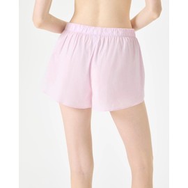 Florence By Mills Women's Sleep Boxer Short, Pink Chambray, X-Small